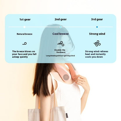 Hands-Free Portable Neck Fan