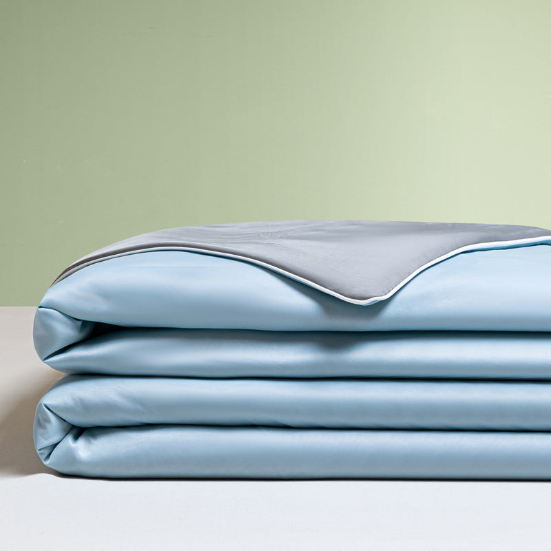 Ice Silk Cooling Summer Quilt – Lightweight Breathable – Multiple Sizes